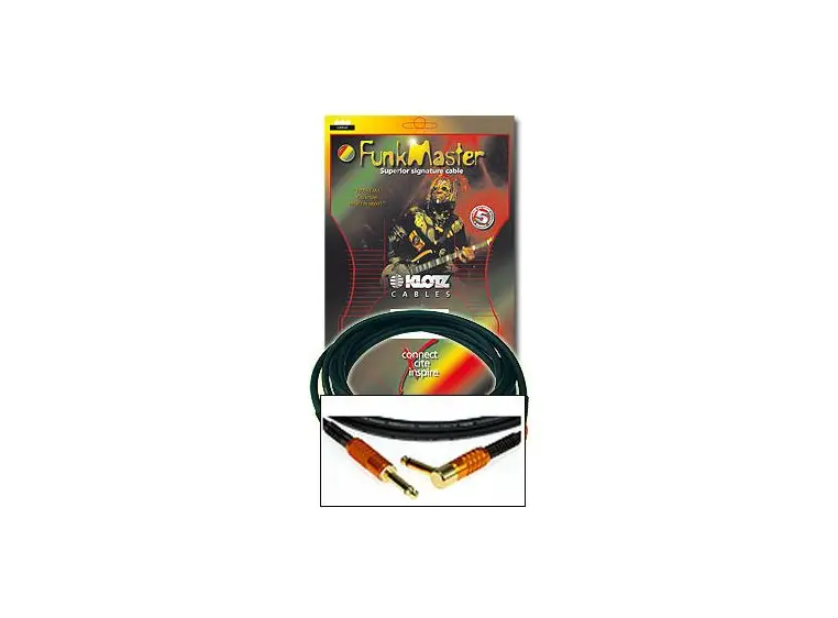 Klotz TMR-0600 T.M. Stevens Superior Bass jack-vinkeljack gull 6 m 